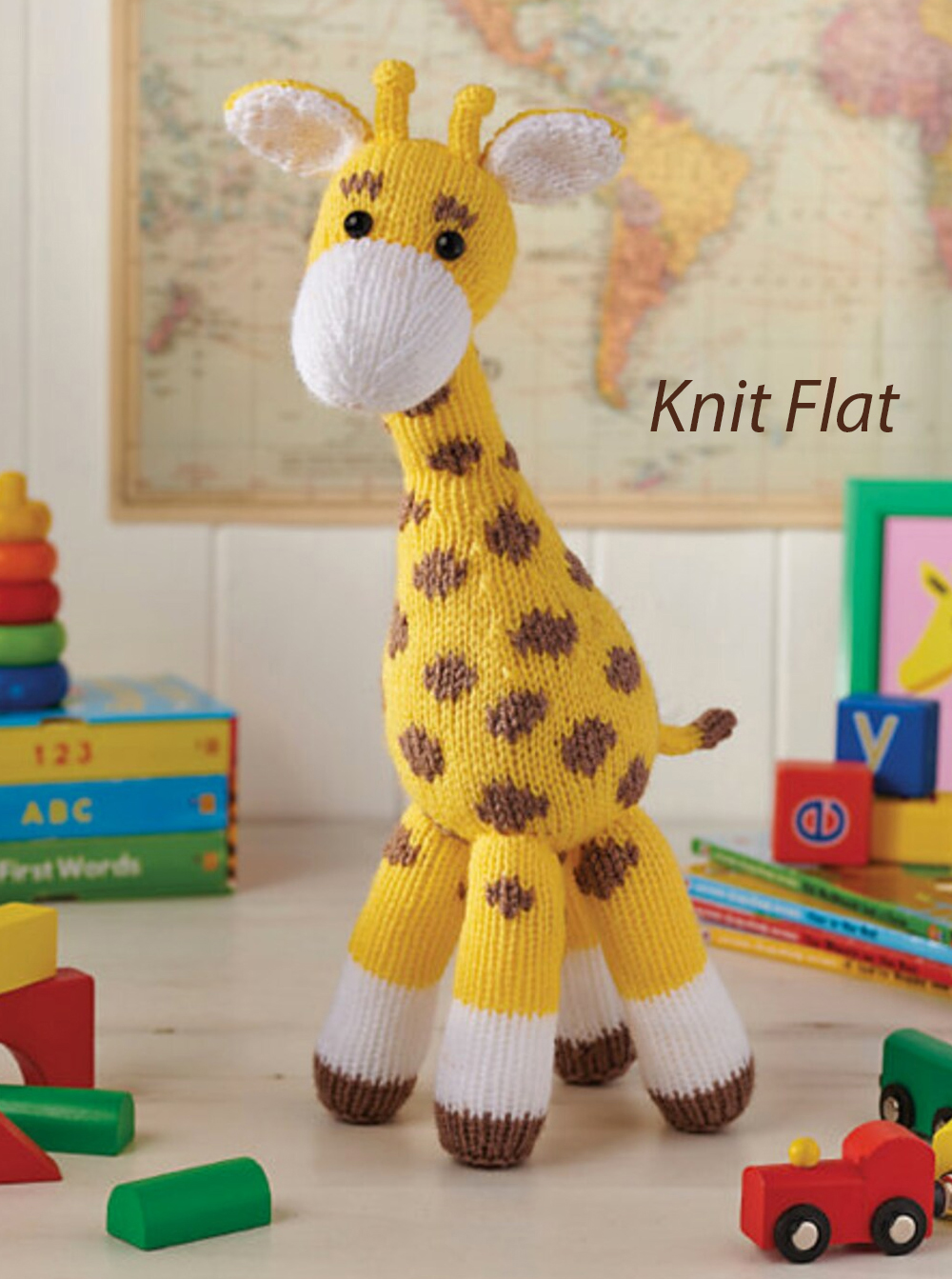 Tall Stories Giraffe Toy Knitting Pattern